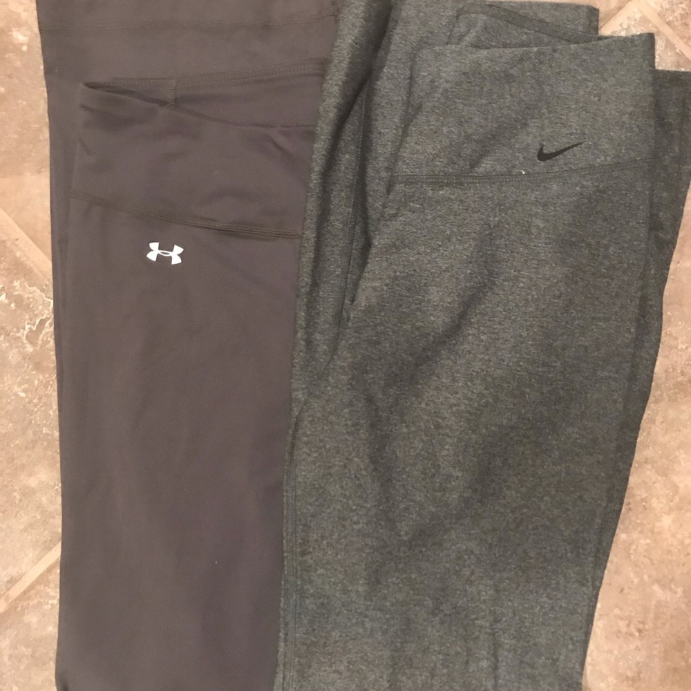 2 pair leggings size med